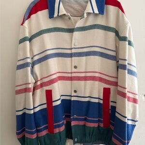 Zara Multicolor Striped Jacket